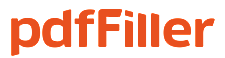 pdfFiller logo, pdfFiller homepage