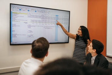 SCU MBA classrom