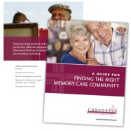 Concordia memory care resource guide