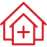House with plus icon