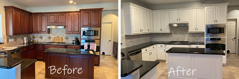 cabinet painting