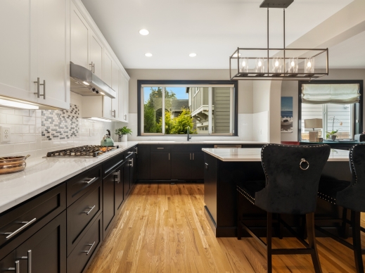 new counters, kitchen renovations
