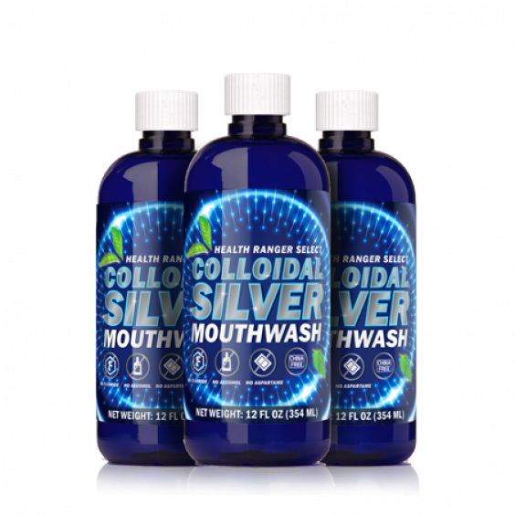 Enjoy Minty Fresh Breath With Our Allnatural Colloidal Silver Mouthwash