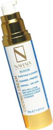 nahaia coconut cream purifying cleanser