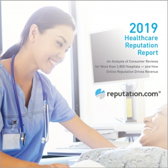 Cover Image - 2019 Healthcare Reputation Report