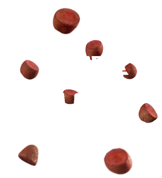 Flying potatoes around a copy block that reads 'The Best Defense is a Good Offense'.