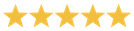5 Star Ratings from our Patients