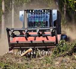 Forest mulching attachment