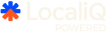 White LOCALiQ Logo