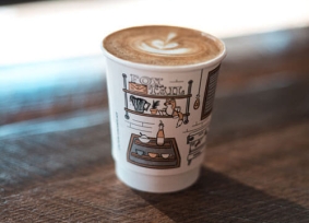 Foxtail Coffee latte