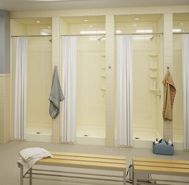 commercial university showers