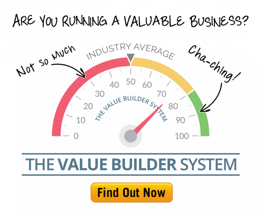 R U Running Sign In For Questionnaire Get Your Value Builder Score Today