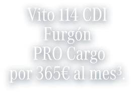 oferta furgoneta Mercedes Benz Vito