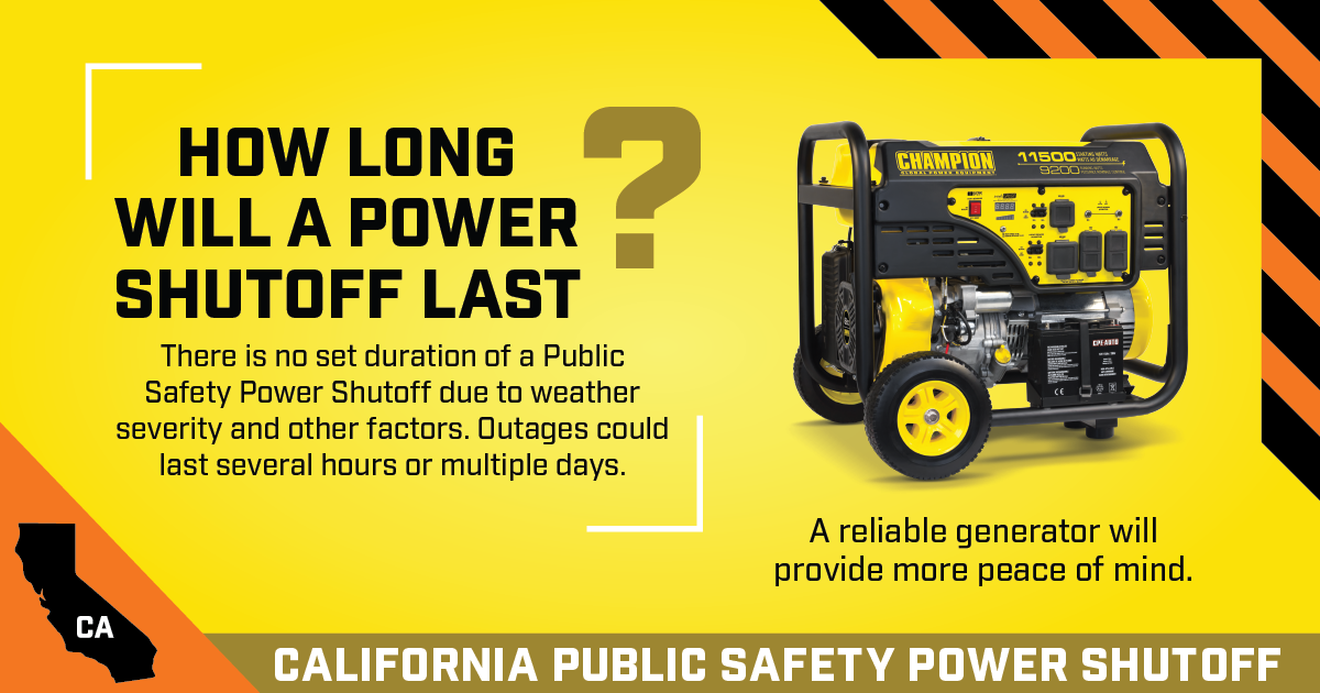 California Prepare for Power Shutoffs