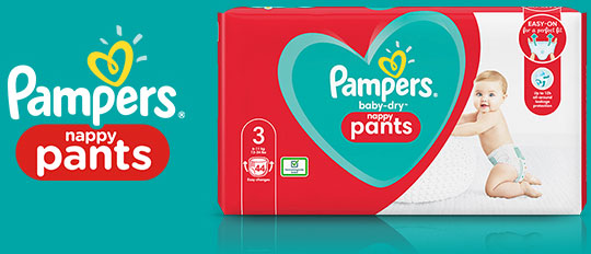Pampers nappy pants