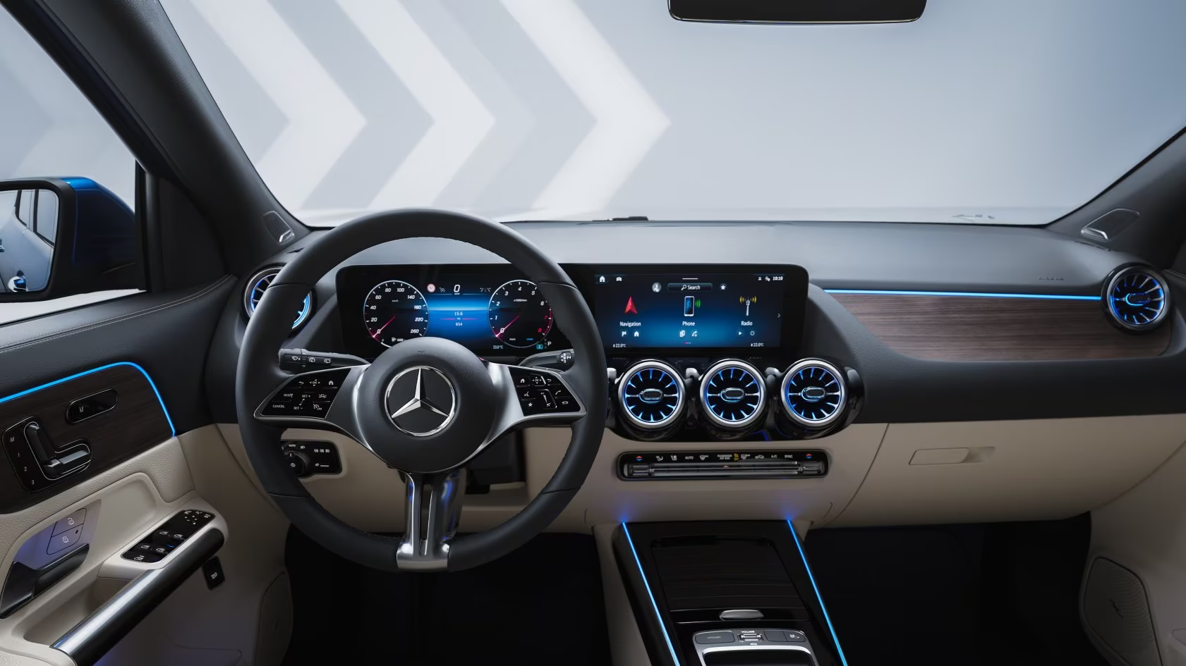 mercedes GLA interni