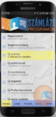 Gyors számlázás mobilon