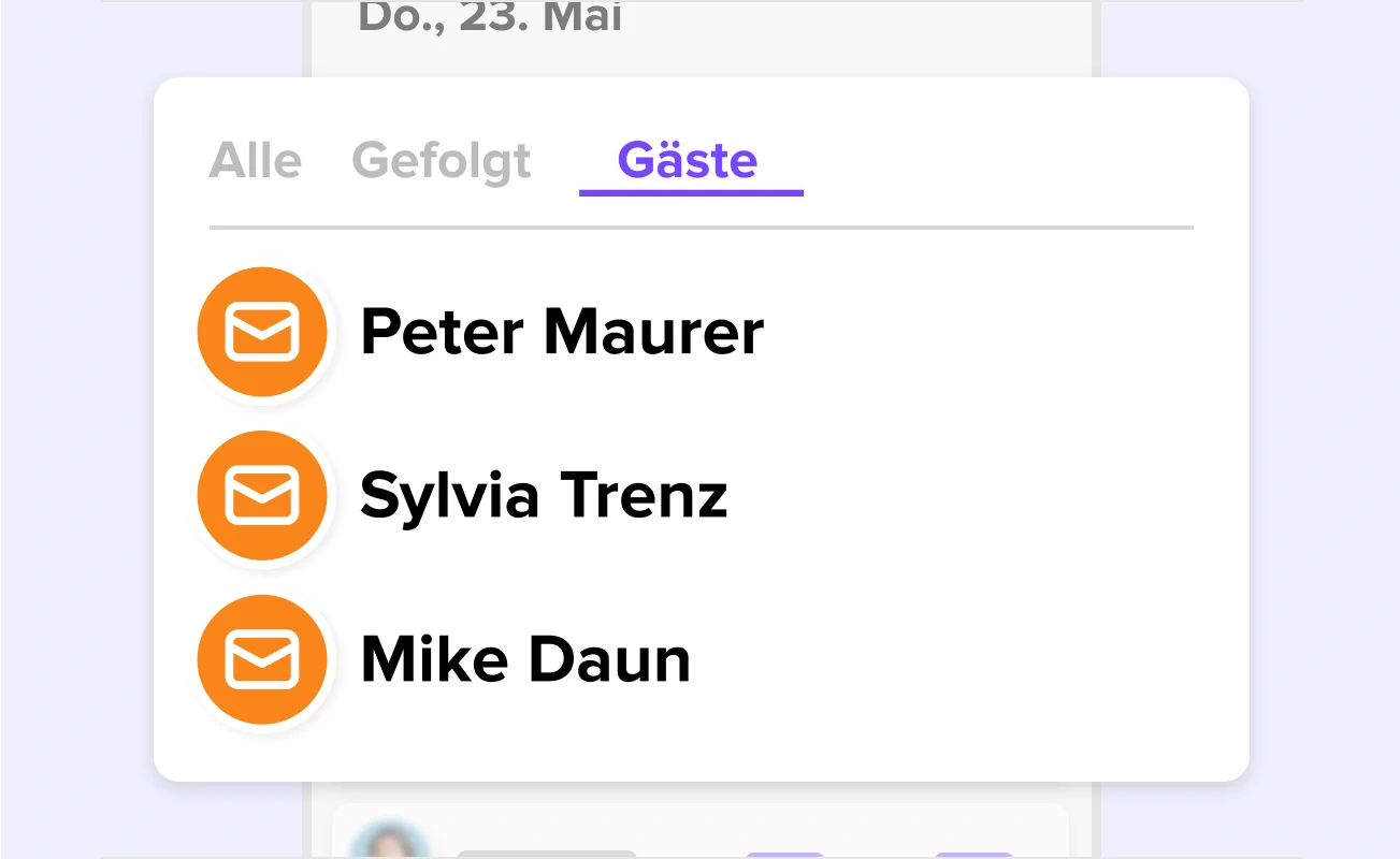 deskbird Gästebuchung