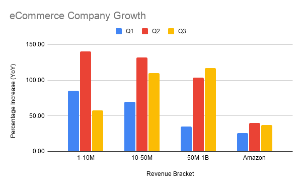 eCommerce Companies Growth
