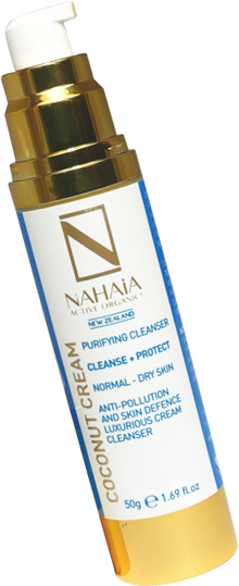 nahaia coconut cream purifying cleanser