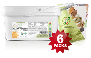 Popcorn Kernels 72oz mini-Bucket