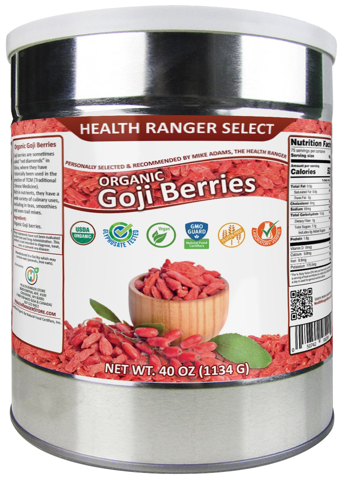 Health Ranger Select Organic Goji Berries 16 oz