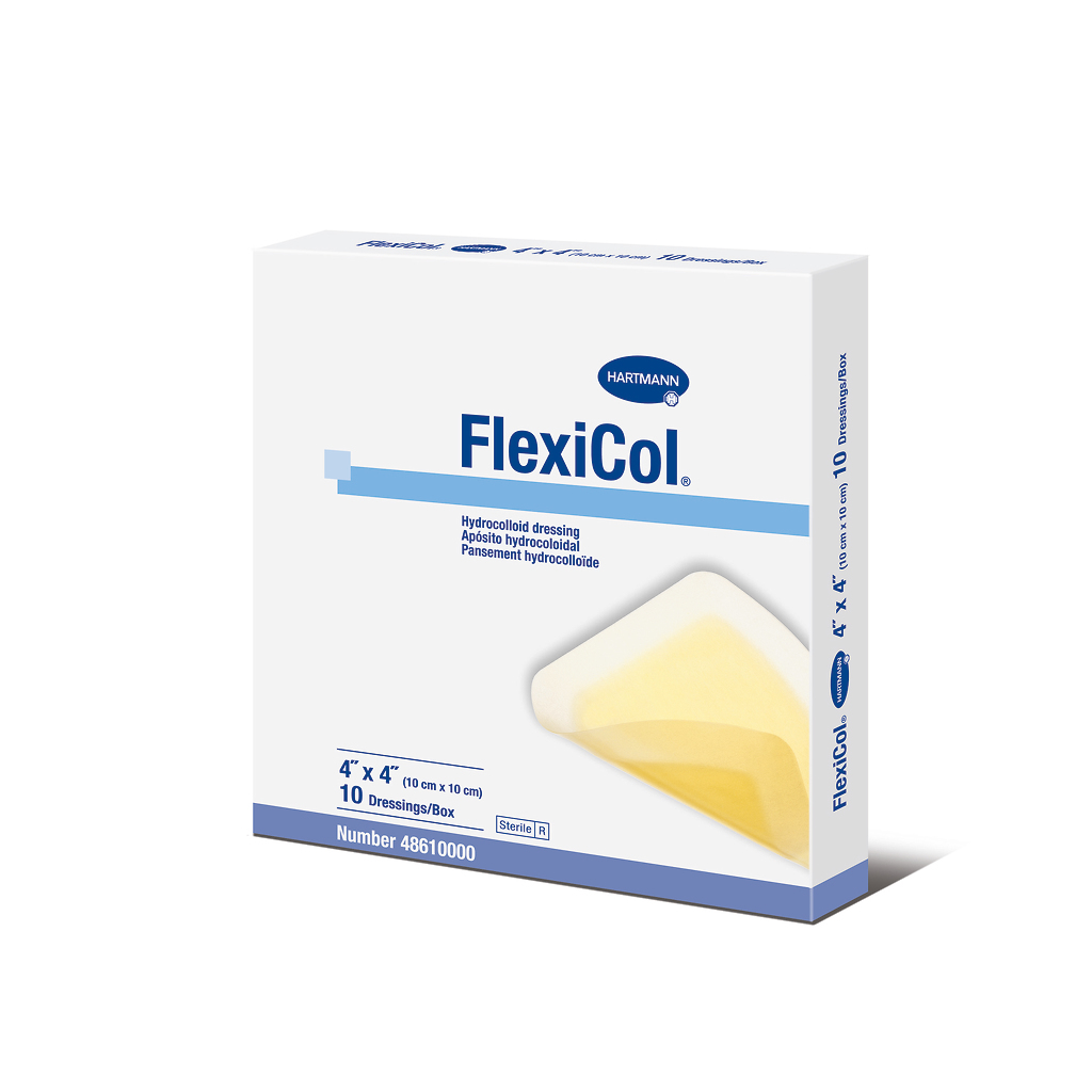 FlexiCol hydrocolloid dressings