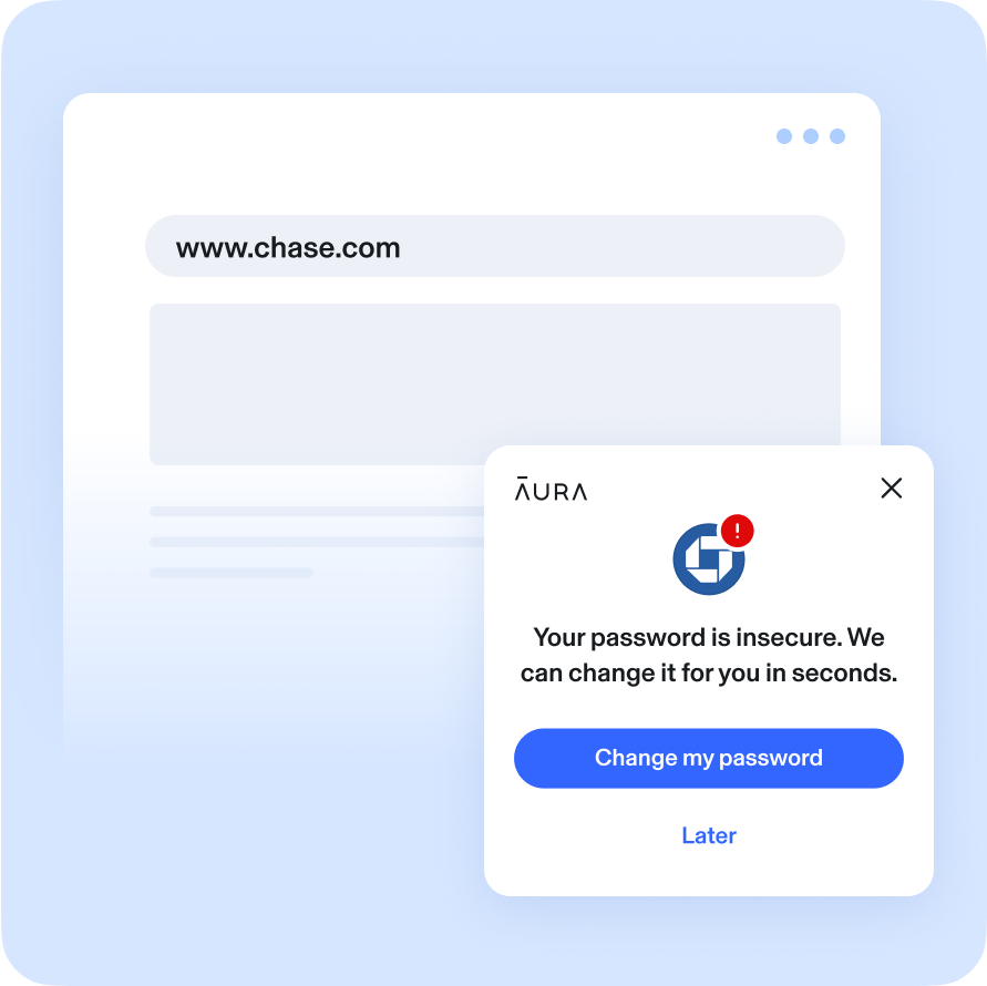 Aura UI Password Update Feature