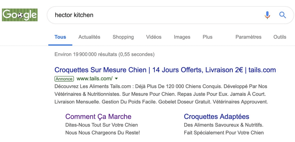 Croquette chien Tails.com