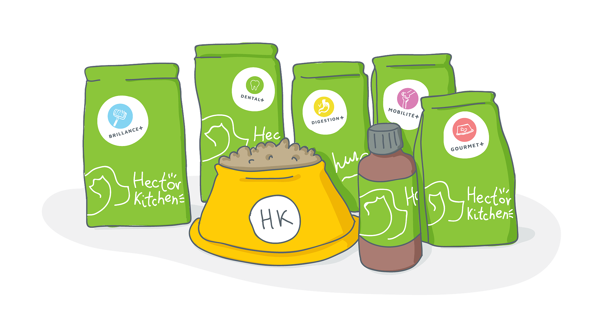Integratori alimentari per cani Hector Kitchen