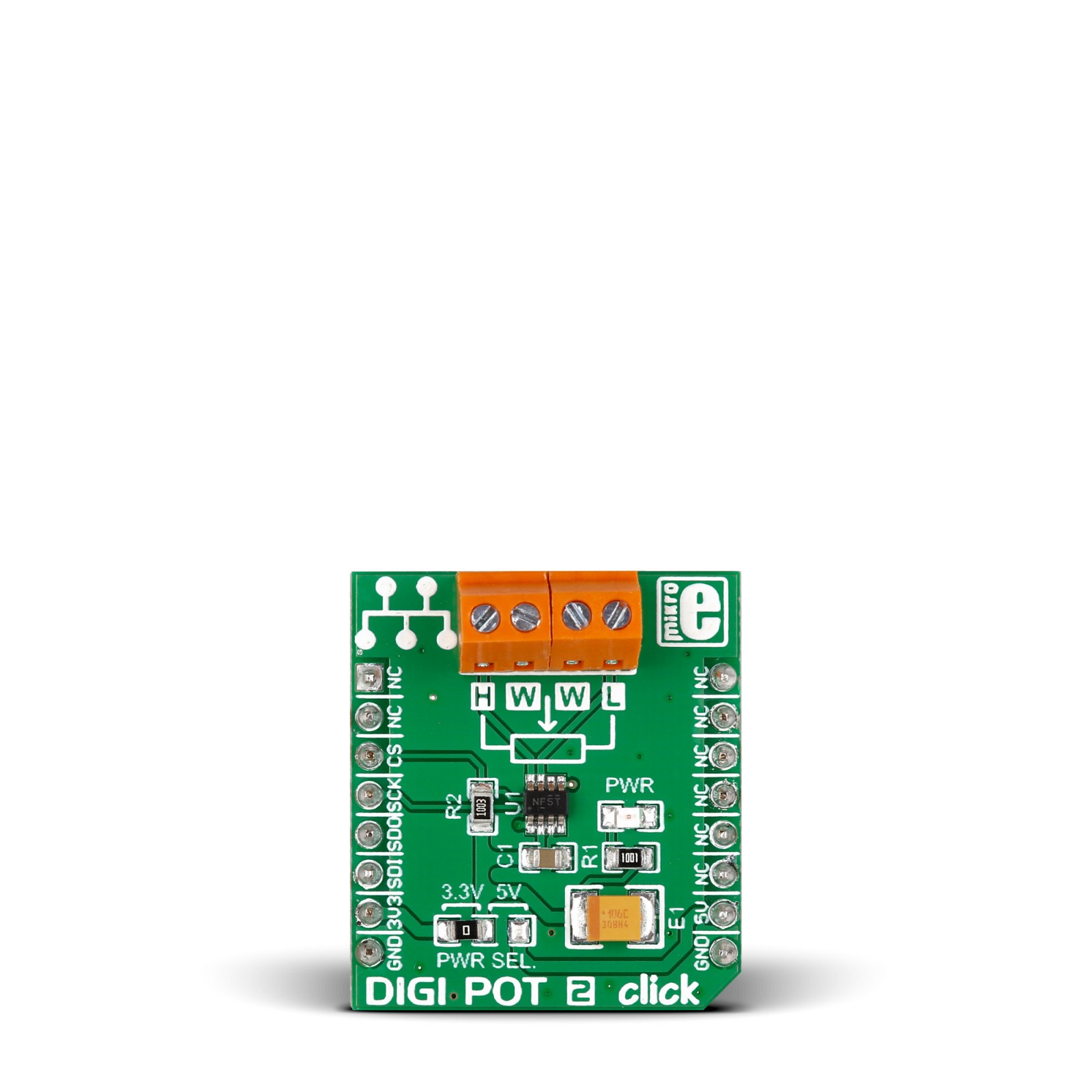 DIGI POT 2 Click by Mikroe