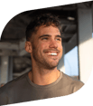 Homme souriant retraite