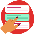 Ilustração de ganho de tempo