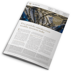 [Front cover] Five portfolio mistakes even wealthy investors make