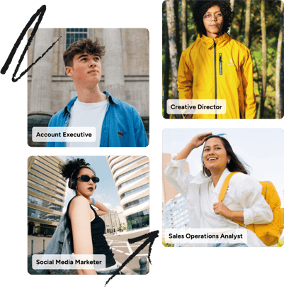 student collage image