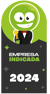Selo Empresa Indicada Reclame Aqui