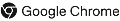 Google Chrome + its logo