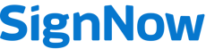 SignNow logo, SignNow homepage
