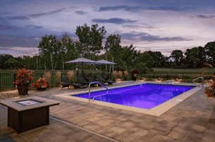 Paver Pool Patio