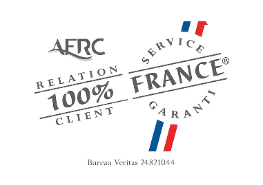 Logo service client 100% France