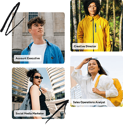 student collage image
