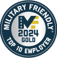 Military friendly badge