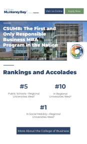 CSUMB Program Brochure cover