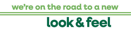 We're on the road to a new look and feel