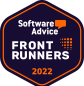 Software Advice Front Runner 2022 badge