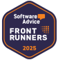 Software Advice Front Runner 2022 badge
