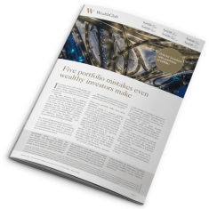 [Front cover] Five portfolio mistakes even wealthy investors make