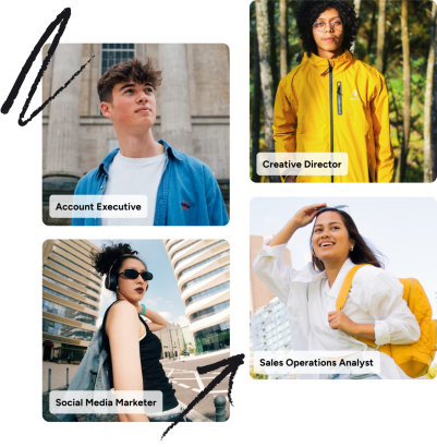 student collage image