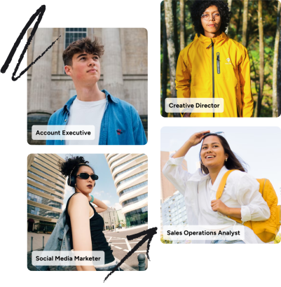 student collage image