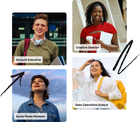 student collage image